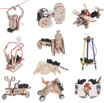 10 in 1 Wooden STEM Kit