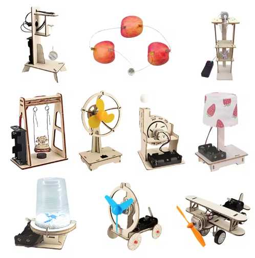 10 in 1 Wooden STEM Kit