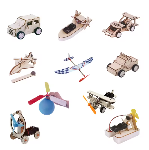 10 in 1 Wooden STEM Kit